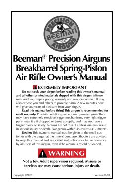 Beeman&reg; Precision Airguns Breakbarrel Spring
