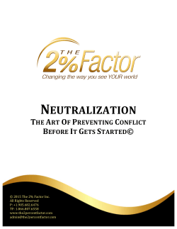 neutralization