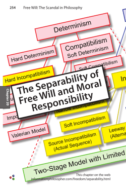 The Separability of Free Will and Moral Responsibility