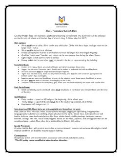 Dress Code Policy