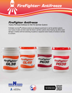 FireFighter&reg; Antifreeze