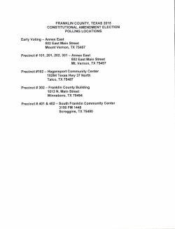 Annex Eaet Winnsboro, TX 75494