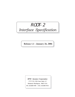 ROOT-2 - RPM Systems Corporation