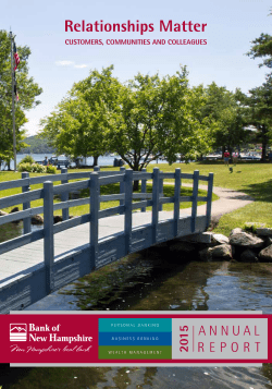 and view the 2015 Annual Report.