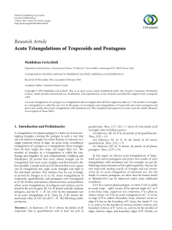 Acute Triangulations of Trapezoids and Pentagons