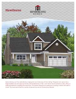 Hawthorne - Henderlong Homes