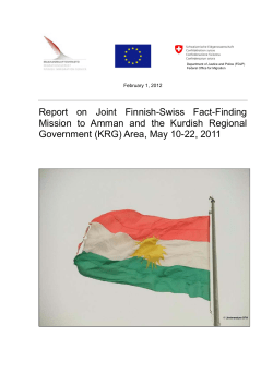 Report on Joint Finnish-Swiss Fact