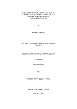 1 - Unisa Institutional Repository