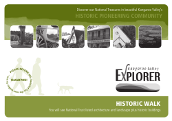 HISTORIC WALK - Kangaroo Valley