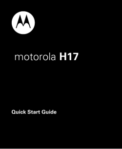 English/Spanish/French H17 Bluetooth Headset