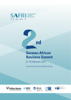 German-African Business Summit