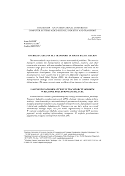 Galor, Galor, Kry - Logistyka