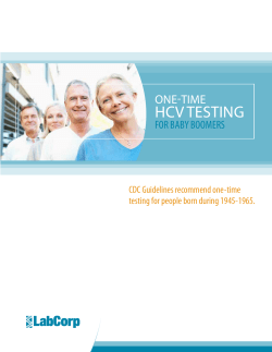 One-time HCV testing