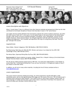 Spring 2011 - Tona Hangen