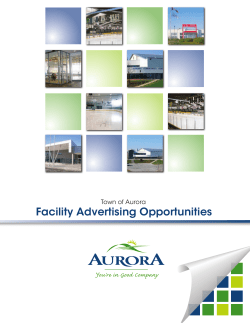 Facility Advertising Opportunities