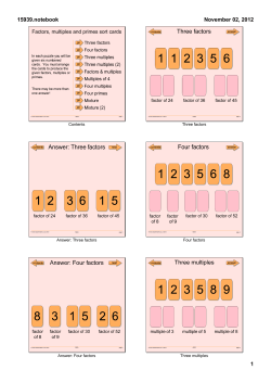 SMART Notebook - Teachit Maths