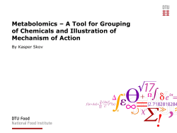 Metabolomics