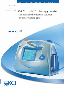 VAC Instill® Therapy System