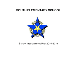 south elementary school - Mooresville Graded School District