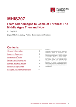 as PDF - Unit Guide