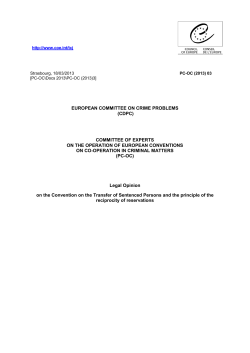 PC-OC(2013) - Council of Europe
