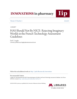 HAS Should Not Be NICE: Rejecting Imaginary Worlds in the French