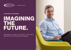 imagining the future.