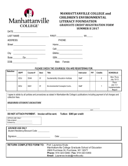 CELF SUM 17 reg form_rev1 - CELF Environmental Literacy