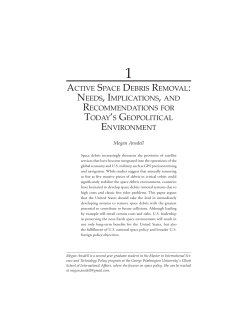 Active Space Debris Removal - Journal of Public and International