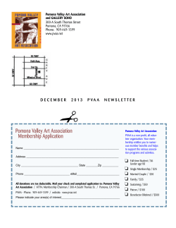 December 2013 - Pomona Valley Art Association