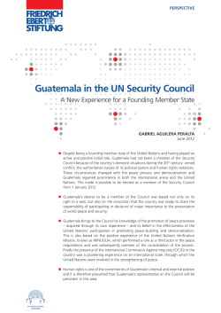 Guatemala in the UN Security Council