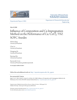 Influence of Composition and Cu Impregnation Method on the