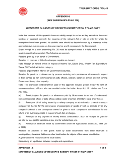 SEE SUBSIDIARY RULE