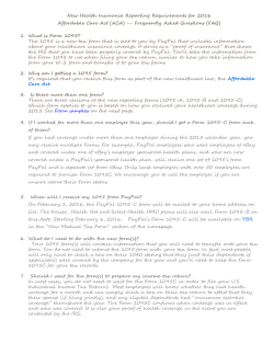 Affordable Care Act (ACA)