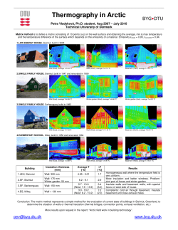 Thermography in Arctic