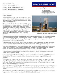 Fact SHEET - Spaceflight Now