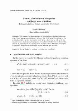 Blowup of solutions of dissipative nonlinear wave equations