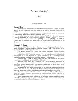 The News-Sentinel 1963 - Fulton County Public Library