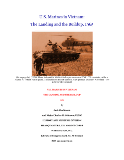 US Marines in Vietnam - Headquarters Company 9th Marine