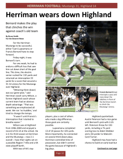 Herriman wears down Highland