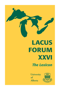 Morphosyntactic Knowledge in Fifth-Grade Children
