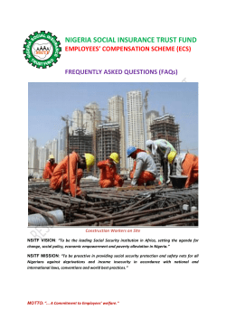 NIGERIA SOCIAL INSURANCE TRUST FUND EMPLOYEES