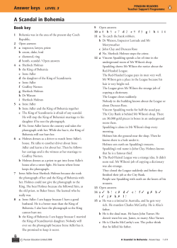 Answer Keys - Penguin Readers