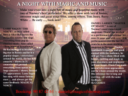 a night with magic and music