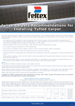 Installation Guidelines