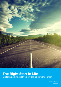 The Right Start in Life - U