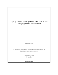 Amy Elvidge - University of Otago