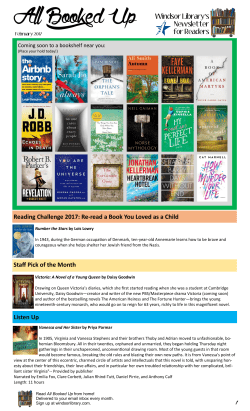 All Booked Up Paper &ndash; 2017 February