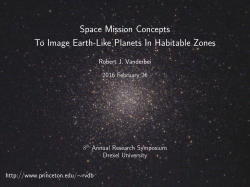 Exoplanet Search - Princeton University