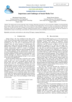 Paper Title (use style: paper title) - International Journal of Advanced